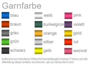 Garnfarbe