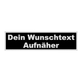 Wunschtext Aufnäher